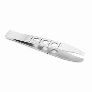 <span class=keywords><strong>Pinzas</strong></span> Oftálmicas de Tres Orificios para Pestañas Encarnadas, <span class=keywords><strong>Pinzas</strong></span> de Punta Plana, Herramientas Especializadas para Cirugía Cosmética - Product Image 2