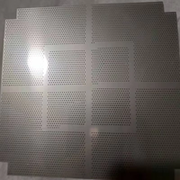 Filtre à café en maille d'acier inoxydable gravé de précision, micro-trous ronds, carrés, triangulaires, à fentes longues, 10, 200, 500, 600 microns