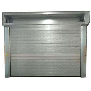 Kasırga dayanıklı yalıtımlı yüksek hızlı otomatik Turbo rulo garaj kapıları - Product Image 3