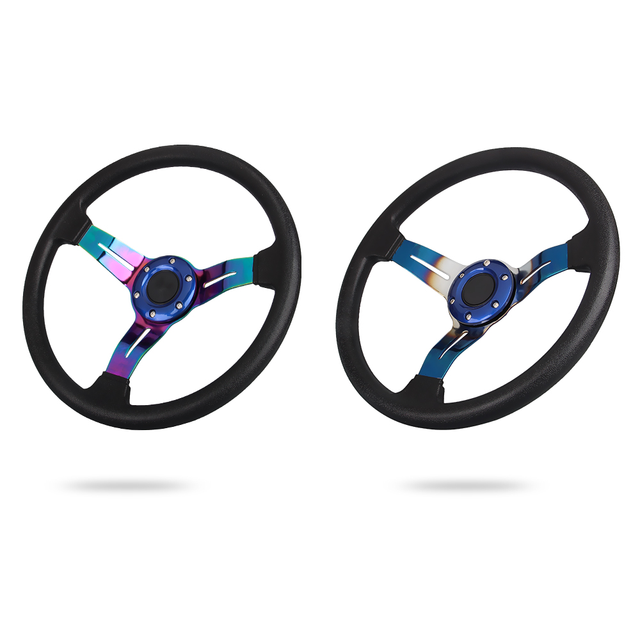 Factory Price Car Modification Steering Wheel 14 Inch 350mm Bulk Export Universal Steering Wheel