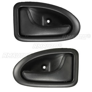 Manijas Interiores Negras para Puertas de Coche, Lado Izquierdo y Derecho, para Renault Clio (1999 en adelante), Scenic (1999-2005), Megane (1998-2002) - Product Image 1