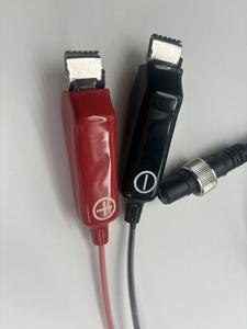 Großhandel langlebige Eisen <span class=keywords><strong>Alligator</strong></span> Test <span class=keywords><strong>clips</strong></span> mit Stecker Netzteil kabel (PVC-Isolierung) - Product Image 5