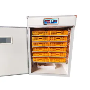 Incubadora de incubadora ce projetada, equipamento para incubadora de galinhas, incubadora automática, 1056 ovos