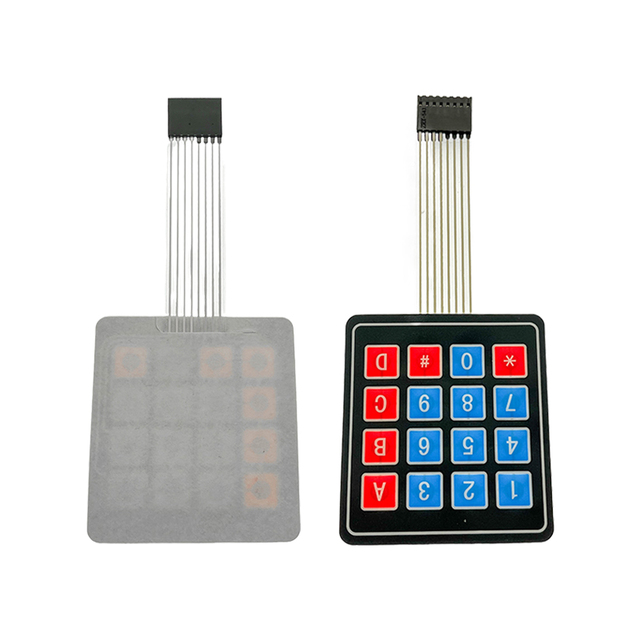 OKY0272 Okystar OEM/ODM Electronic Spare Parts Matrix Keyboard 4x4 Matrix Keypad