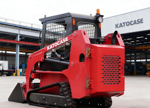 БЕСПЛАТНАЯ ДОСТАВКА: Мини-погрузчик KATOCASE на гусеничном ходу, 1,5 тонны, с дизельным двигателем Kubota и коротким радиусом поворота. - Product Image 6