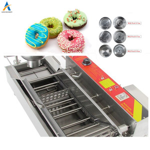 Machine à beignets automatique portable, équipement commercial de remplissage et de friture de beignets - Product Image 5