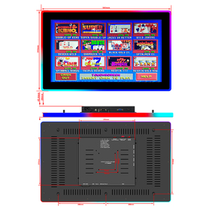 Monitor de Pantalla Táctil Capacitiva de 23.6 Pulgadas con Brillo de 250cd/m2, 3M RS232, Software <span class=keywords><strong>ELO</strong></span>, Monitor para Juegos - Product Image 1