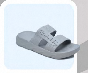 Sandali Eva a Doppia Cinghia Comodi 29 Flat Estivi Grigio - Product Image 3