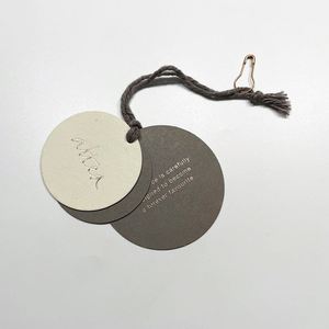 Miễn Phí Thiết Kế Tùy Chỉnh Logo Thương Hiệu Trắng Loại Treo Thẻ Vòng May Hành Lý Mở Rộng Tóc Đu Thẻ - Product Image 3