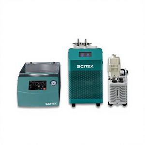 Máquina concentradora centrífuga de congelación al vacío con pantalla táctil de 96 pocillos SCITEK para laboratorio industrial - Product Image 1