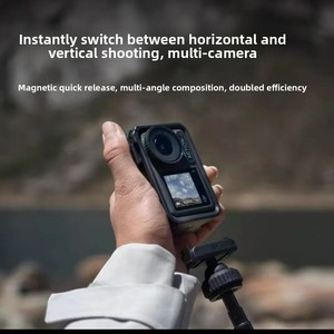 Cámara <span class=keywords><strong>DJ</strong></span> I Action 4 4K/120fps Super-Wide con Estabilización de Imagen para Aventuras al Aire Libre, 155 °   Cámara Ultra Gran Angular Resistente al Agua, Video de Esquí de Invierno - Product Image 3