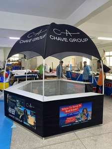 Custom <b>Large</b> Display 3x3 Hexagonal Dome Advertising Tent for Promotions Events Exhibitions Booths - Product Image 3