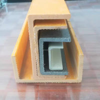 Glasfaser C-Profil-Kanal Verbund-U-Kanalprofil Glasfaserverstärkter Kunststoffkanal FRP-Pfettenkanal