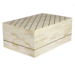 Caja de almacenamiento con incrustaciones de hueso antiguo de United Trade World, accesorios de joyería novedosos y regalos, caja de almacenamiento de joyería - Product Image 2