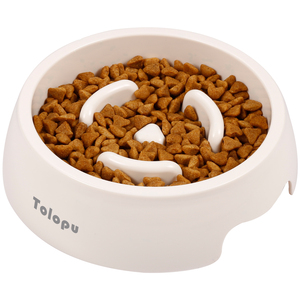 Biểu Tượng Tùy Chỉnh Màu Sắc OEM ABS Nhựa Thực Phẩm Chậm Trung Chuyển Con Chó Bát Chất Lượng Cao Giá Rẻ Dễ Dàng Làm Sạch Vật Nuôi Bát - Product Image 1