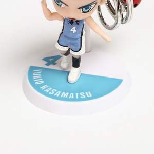 6 unids/set 3D <span class=keywords><strong>Anime</strong></span> PVC figura llavero <span class=keywords><strong>Kuroko</strong></span>'s baloncesto dibujos animados llavero <span class=keywords><strong>Kuroko</strong></span> No Basuke estatua <span class=keywords><strong>Anime</strong></span> Accesorios - Product Image 6