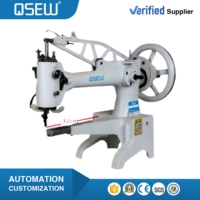 Machine à réparer les chaussures à aiguille simple QS-2971, machine à réparer les chaussures à lit cylindrique