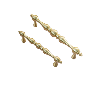 Tirador y Perilla de Latón con Forma de Calabaza China <span class=keywords><strong>para</strong></span> <span class=keywords><strong>Puertas</strong></span> <span class=keywords><strong>Interiores</strong></span> de Madera C-1657 - Product Image 1