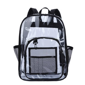 NOUVEAU Vente en gros <span class=keywords><strong>de</strong></span> sacs à dos pour <span class=keywords><strong>l</strong></span>'école Sac à dos en PVC transparent étanche <span class=keywords><strong>de</strong></span> grande capacité - Product Image 5