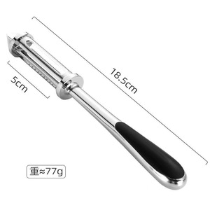 Pelador de aleación de zinc con cuchilla de acero inoxidable para pelar frutas y verduras, herramienta de cocina - Product Image 2