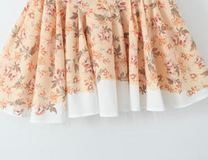 Abito Mini Casual da Donna con Scollo a V, Stampa Floreale, Maniche Corte e Lacci Frontali - Product Image 5