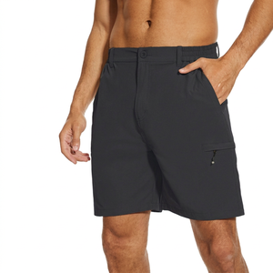 Pantalones Cortos Finos de Verano para Hombre, Pantalones Cortos Holgados y Rectos, Pantalones Deportivos para Exteriores, Pantalones Casuales para Correr - Product Image 1
