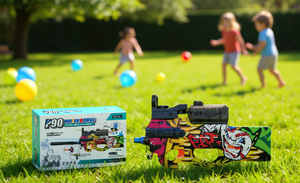 Pistolet électrique jouet P90 en plastique, alimenté par piles, unisexe, pour enfants de 14 ans et plus - Product Image 2