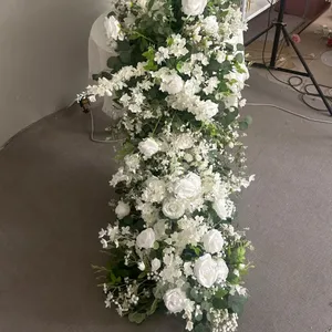 Decoración floral artificial estilo bosque con lirios del valle para bodas, mesas largas, mesas de reuniones y arcos. - Product Image 2
