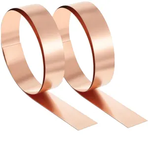 Folha de cobre para bobina de tira de cobre/tiras de cobre do fabricante da bateria de 0.1 mm