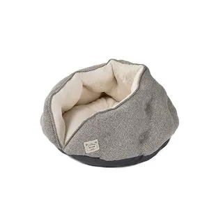 Forma geométrica plusg material macio E Confortável tecido estilo design casa camas para animais de estimação