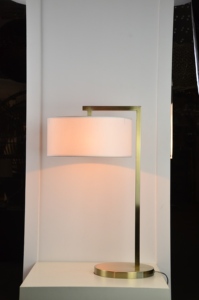 Conception En Laiton Fer Mignon Cylindre Dimmable Lumière Tactile LED <span class=keywords><strong>Lampes</strong></span> de Table Pour Chambre - Product Image 2