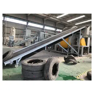 Industrial tire grinder rubber powder tyre recycling machine