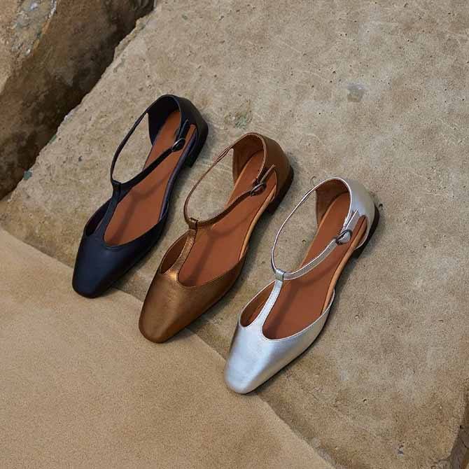 T Shape Sandals Stylish Comfortable for Women's Feet