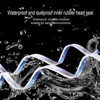 Tira de Luces LED de Conducción Diurna Azul Hielo para Automóvil, DRL Ámbar con Interruptor Impermeable, Lámpara Secuencial, Luz LED de Señal de Giro