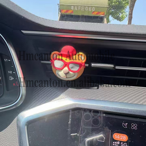 Nouveau diffuseur de parfum pour voiture, populaire, pour grille d'aération de climatisation Audi A3 A4 A5 A6 A7 Q7 Q5 Q3, aromathérapie Gecko - Product Image 5