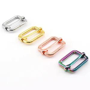 <b>Adjustable</b> Buckle Hardware Watch <b>Straps</b> and Handbag Adjustment Metal Triangular Slide Rail for Bag Making - Product Image 1