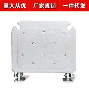 Chaise de douche murale pliable antidérapante avec pieds réglables pour petits espaces - Product Image 4