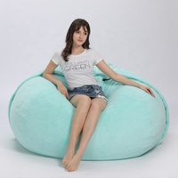 Fauteuil tricoté en tricot, canapé-lit extra-large, remplissage pour animal adulte, 15,5 pieds