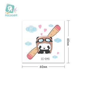 Premi scolastici regali dei cartoni animati simpatici simpatici <span class=keywords><strong>cani</strong></span> gatti divertenti <span class=keywords><strong>tatuaggi</strong></span> temporanei adesivi forniture animali cucciolo tatuaggio adesivi - Product Image 2