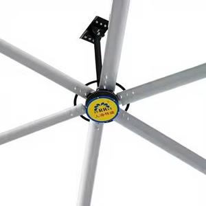 24ft HVLS Industrial Ceiling Fan High Volume Low Speed for <b>Large</b> Warehouse - Product Image 1