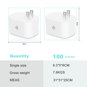 BSD61 US Smart Plug Wifi Ewelink sin Monitor de energía para Módulo de chips <span class=keywords><strong>Esp32</strong></span> Firmware Custom Smart Plug - Product Image 2