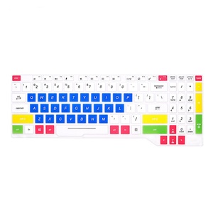 Coque de <span class=keywords><strong>protection</strong></span> de <span class=keywords><strong>clavier</strong></span> en silicone colorée pour ordinateur portable <span class=keywords><strong>Asus</strong></span> FX63 FX63 FZ63.ZX63 – Vente en gros - Product Image 5