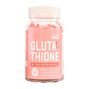 Amazon Tiktok sıcak satış fonksiyonel sakızlı şeker 300mg glutatyon çiğneme şeker 50mg kollajen meyve pektin Gummies - Product Image 2