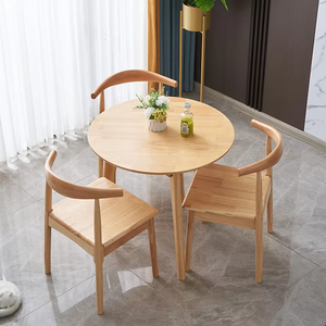 Juego <span class=keywords><strong>de</strong></span> mesa <span class=keywords><strong>de</strong></span> comedor <span class=keywords><strong>de</strong></span> lujo <span class=keywords><strong>de</strong></span> 2-4 plazas con Buffet superior sólido Color madera natural <span class=keywords><strong>Venta</strong></span> directa <span class=keywords><strong>de</strong></span> fábrica <span class=keywords><strong>Muebles</strong></span> <span class=keywords><strong>de</strong></span> comedor <span class=keywords><strong>de</strong></span> lujo - Product Image 5