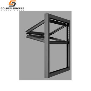 หน้าต่างอลูมิเนียมกระจกสองชั้นและหน้าต่างอลูมิเนียมพับได้ขายดี - Product Image 6