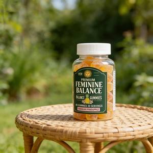 Gummies d'équilibre féminin pour femmes adultes OEM/ODM : Myo-Inositol, Vitamine D3, Mélange Herbal pour la Fertilité, la Santé Intestinale et le Soutien Digestif - Product Image 5