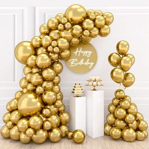 Ghirlanda di 110 Palloncini Dorati in Lattice per Feste di <span class=keywords><strong>Compleanno</strong></span>, Baby Shower, Matrimoni - Product Image 5