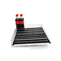 Plateau électrique de poussoir d'étagère de supermarché pour des canettes de soda glissières de bouteille de refroidisseur au détail planeurs pour le stockage plus frais