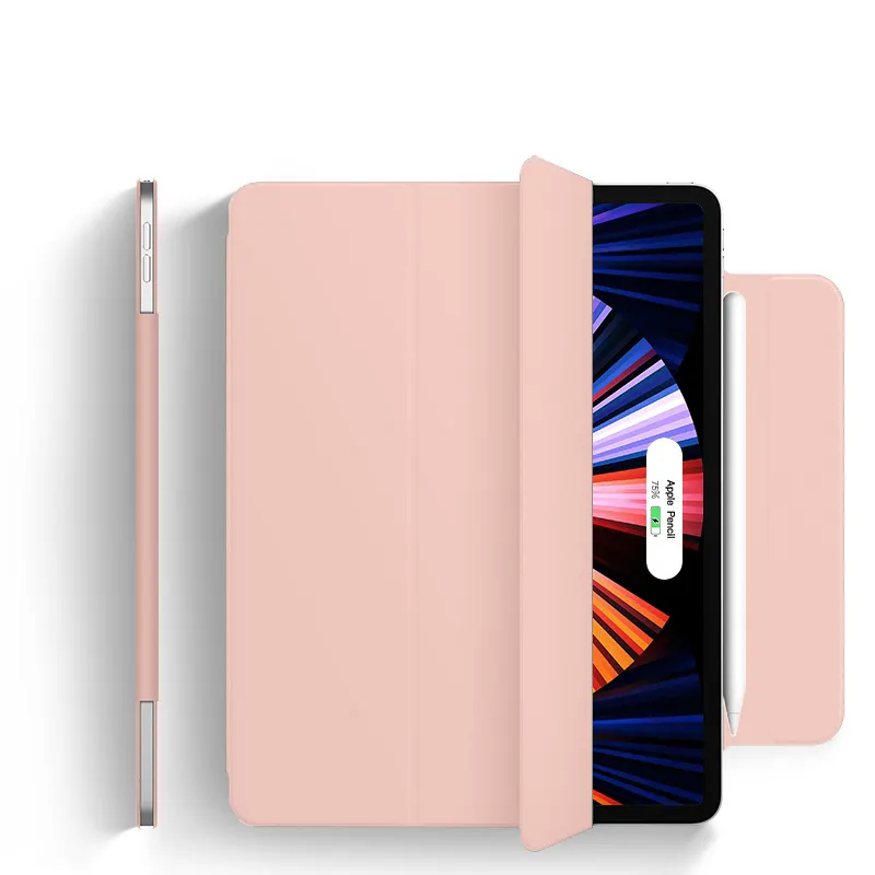 Xiaomi Pad 5 / Xiao Mi Pad 5 Pro 11 인치 태블릿 보호 커버에 대한 새로운 오리지널 마그네틱 분리형 PU 3 중 케이스