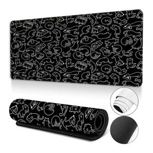 Alfombrilla de Ratón para Juegos Rectangular Cuadrada Extra Grande Personalizada con Borde Cosido, Alfombrilla de Escritorio para Oficina, Alfombrilla para Ratón de Computadora - Product Image 2